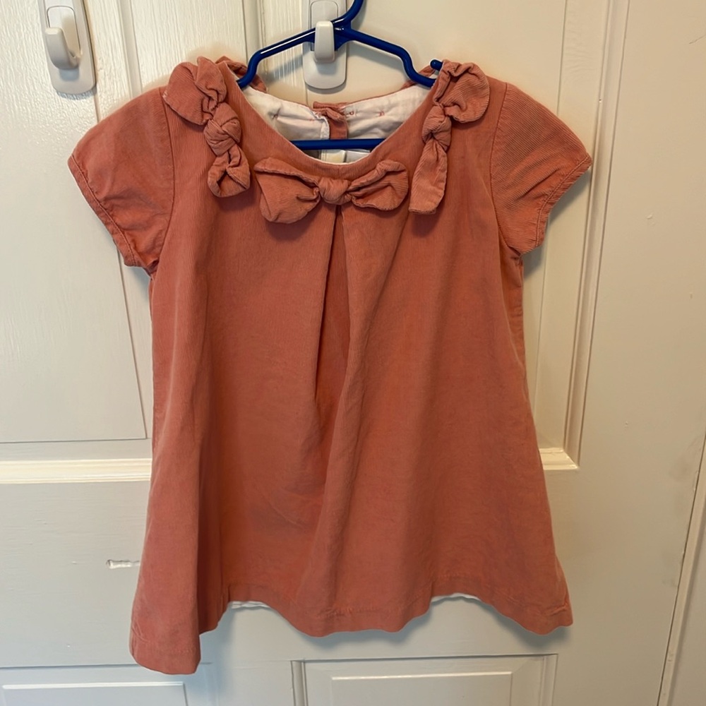 Bella Bliss, Girls size 3 pink corduroy dress.